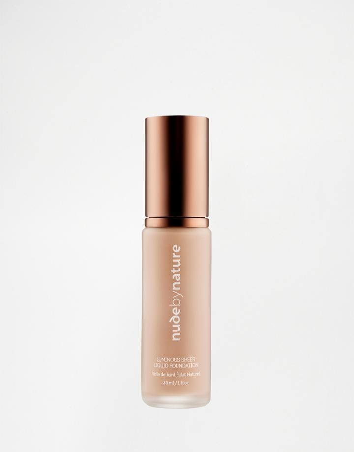 Nude By Nature Luminous Sheer Liquid Foundation - Ivory