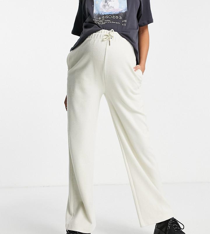 Topshop Maternity Brushed Slouch Sweatpants-neutral