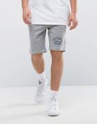 Jack & Jones Printed Sweat Shorts - Gray