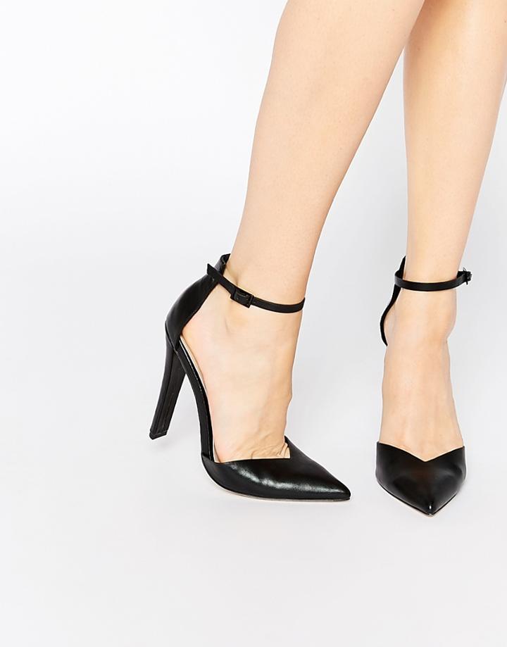 Asos Pennsylvania Pointed Heels - Black