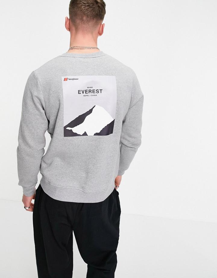 Berghaus Heritage Logo Sweatshirt In Gray-grey