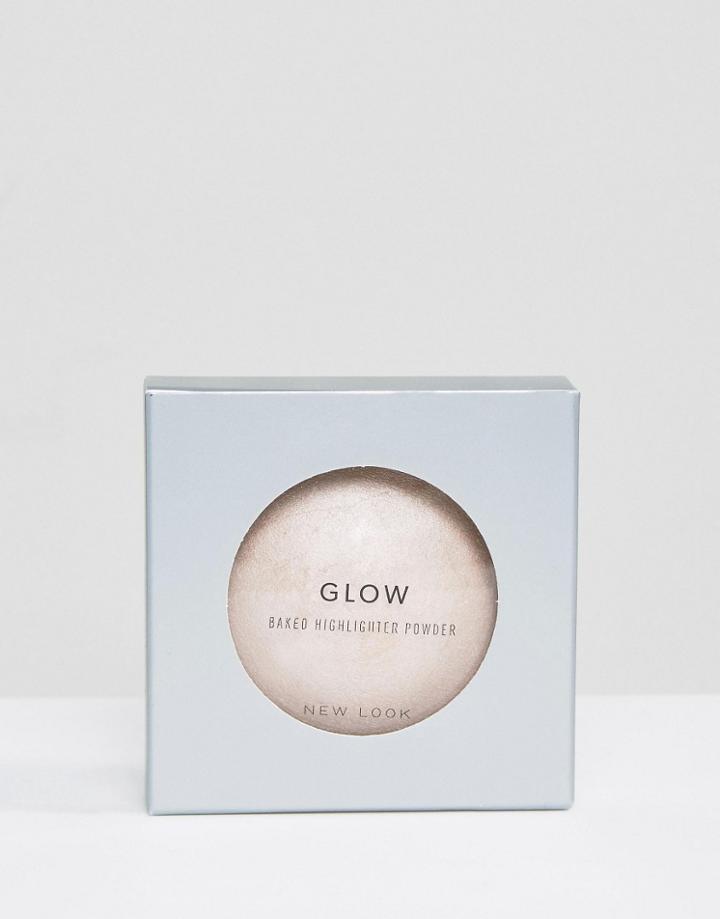 New Look Glow Baked Highlighter Powder - Gold