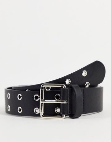 Svnx Eyelet Belt In Black