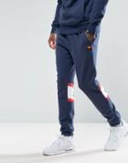 Ellesse Joggers With Panel Logo - Navy