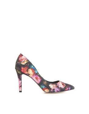 Asos Spring Break Pointed High Heels - Floral