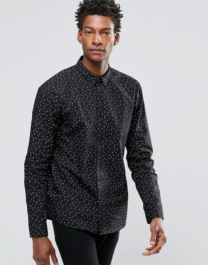 Religion Long Sleeve Shirt - Black