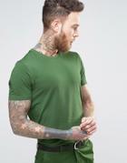 Devils Advocate Premium Cotton Slim Fit T-shirt - Green