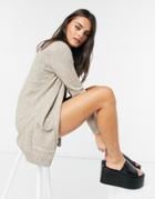Only Knitted Cardigan In Beige-neutral