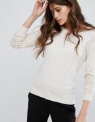 Vero Moda Sweater With Round Neck - Beige