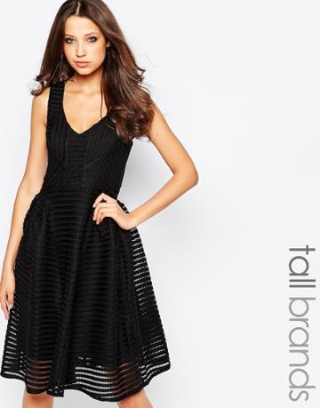 Studio 75 Tall Skater Dress - Black