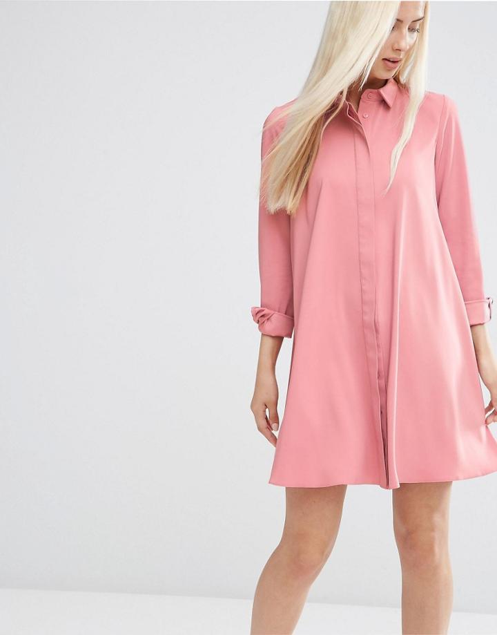Asos Shirt Dress - Pink