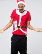 Ssdd Holidays Santa T-shirt - Red