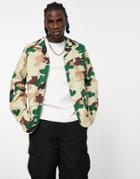 Stan Ray Painters Jacket In Camo-multi