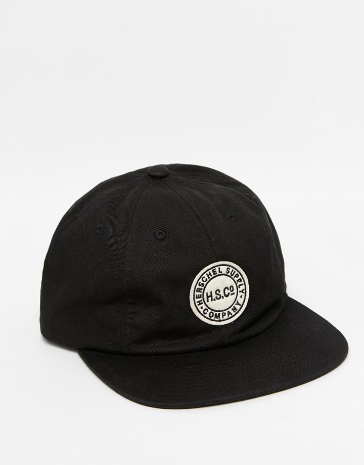 Herschel Supply Co Glenwood Baseball Cap - Black