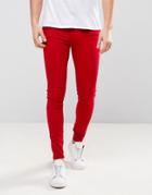 Dr Denim Lexy Jean Vicious Red - Red
