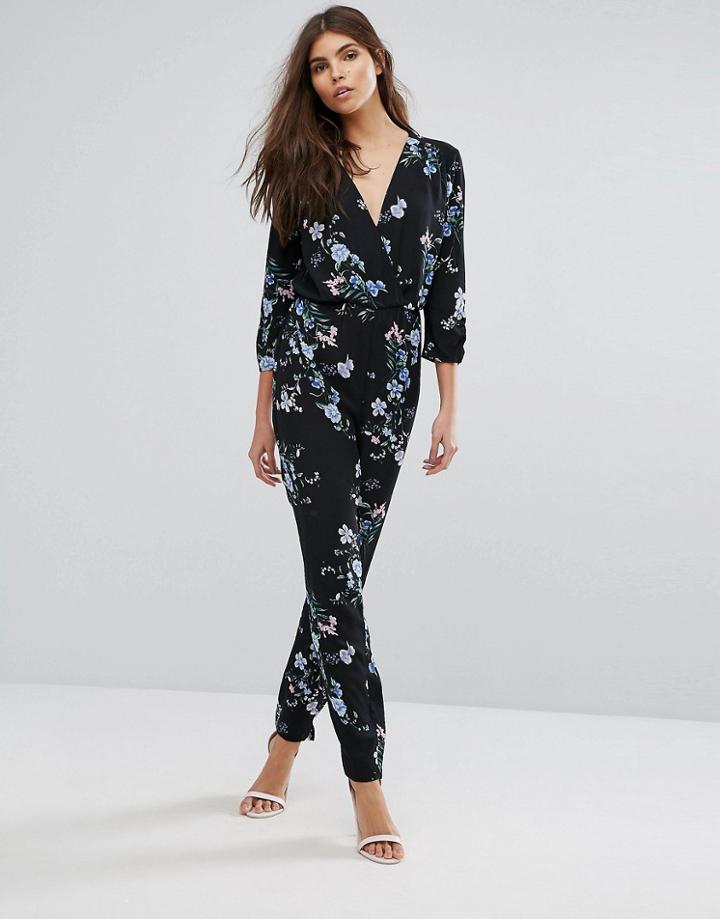 Lipsy Floral Printed Jumpsuit - Multi