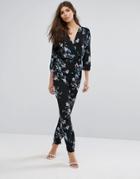 Lipsy Floral Printed Jumpsuit - Multi