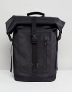 Sandqvist Nico Roll Top Backpack - Black