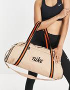 Nike Training Gym Club Holdall Bag In Brown-neutral
