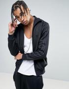 Adidas Originals Ornamental Block Track Jacket In Black Cf5318 - Black