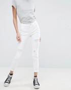 Ditto's Selena Mr Ankle Skinny Jeans - White