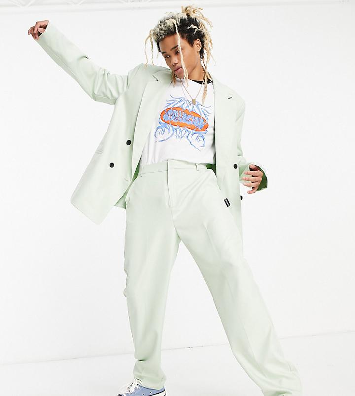 Collusion Pants In Pastel Green