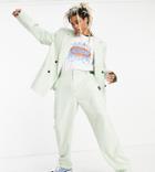 Collusion Pants In Pastel Green