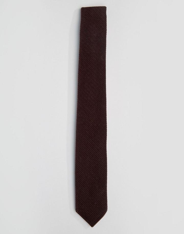 Heart & Dagger Blade Tie In Cord - Red