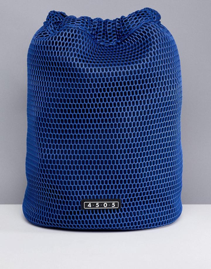 Asos 4505 Mesh Backpack - Blue