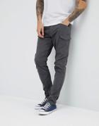 Esprit Tapered Fit Cargo Pants - Gray
