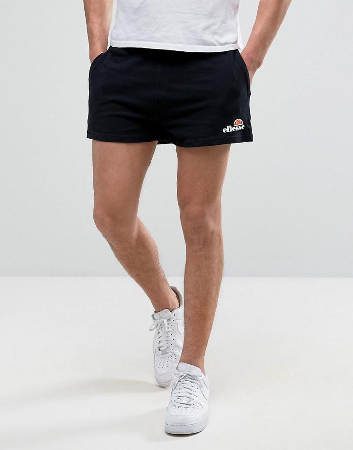 Ellesse Retro Shorts In Black - Black