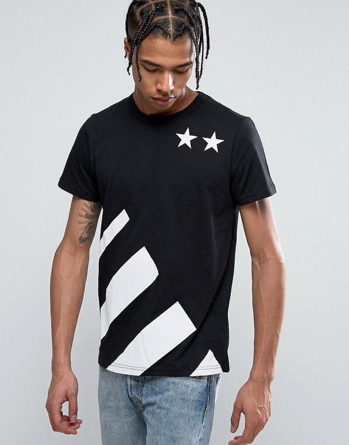 Bando Control Printed T-shirt - Black