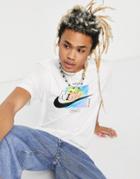 Nike Si Hbr Logo T-shirt In White