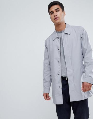 For Trench With Pockets In Gray - Gray