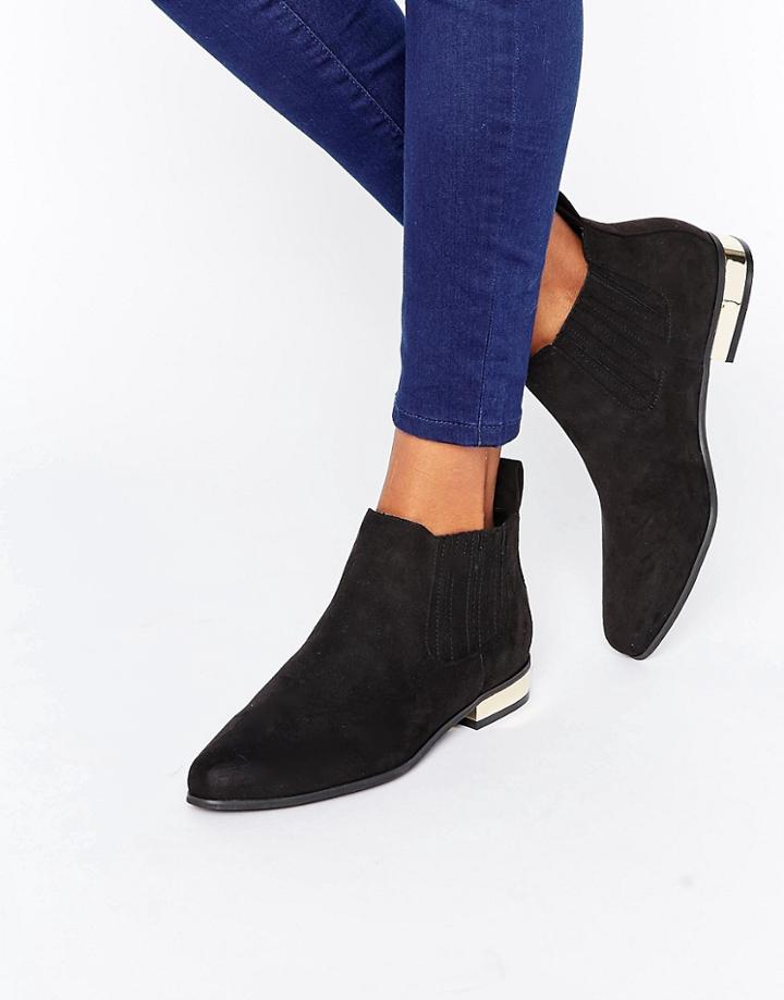 Asos Aban Chelsea Ankle Boots - Black