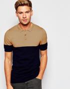 Asos Knitted Short Sleeve Polo