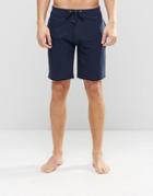 Esprit Lounge Shorts In Regular Fit - Navy