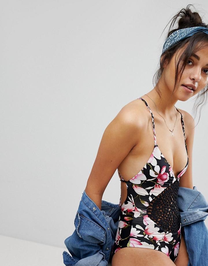 Frankies Bikinis Poppy One Piece-multi