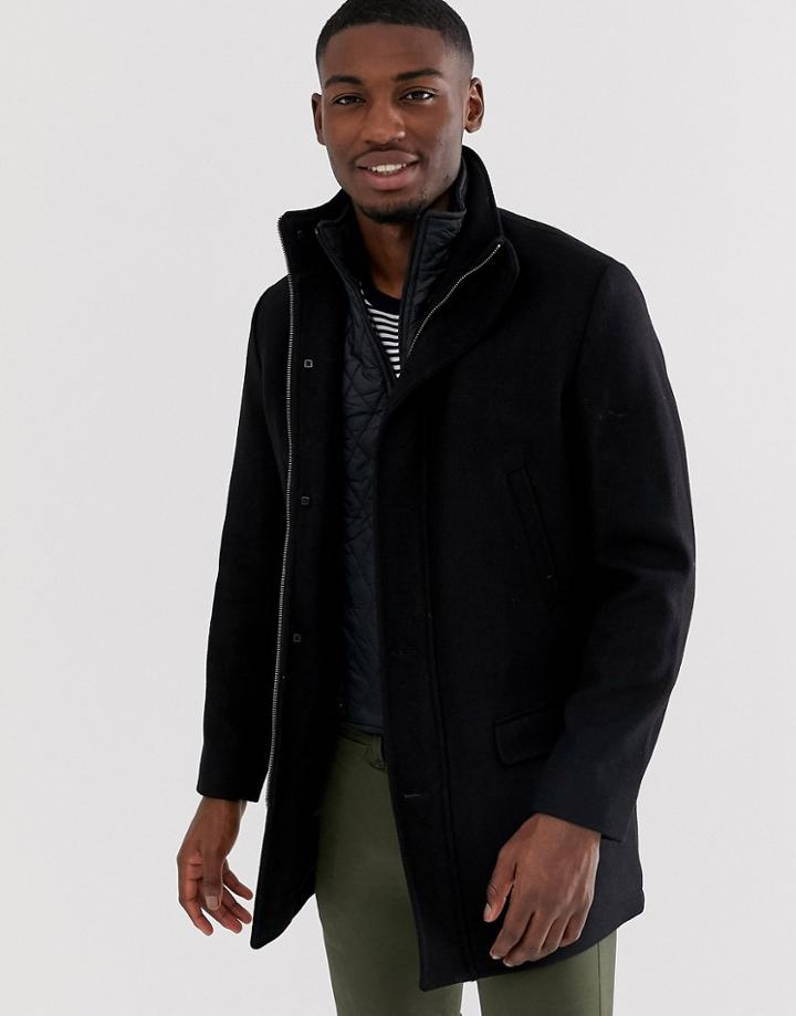 Selected Homme Classic Wool Coat-black