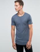 Jack & Jones Premium Longline T-shirt - Navy