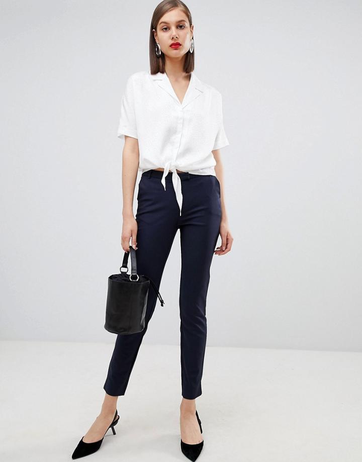 Y.a.s Ecco Cigarette Pant-navy