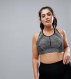 Nola Seamless Space Dye Crop Top - Multi