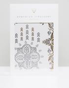 Bohemian Jewelry Festival Body Tattoos - Gold