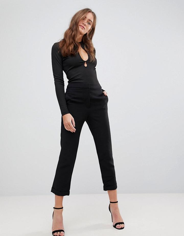 Finders Keepers Huntr Cropped Pants - Black