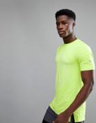 Asics Running Seamless T-shirt In Volt Yellow 146396-0432 - Green