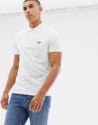 Barbour Beacon Small Logo Polo In White