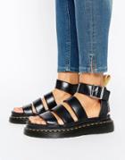 Dr Martens Clarissa Vegan Strappy Flat Sandals - Black