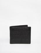 Religion Leather Billfold Wallet - Black