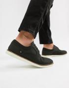 Red Tape Holker Casual Lace Up Shoes In Black - Black