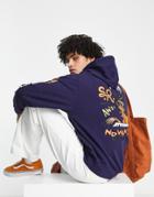 Stan Ray Sound Of Waves Hoodie In Navy